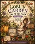 Digital product: Goblin Garden Coloring Book Volume One 🍄